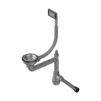 Арматура для одночашевых моек Omoikiri WK-1-UN-IN 4956777 нержавеющая сталь