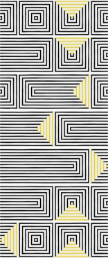 Настенная плитка Inuit Sasak-7 Black 25x75 от Vives Ceramica (Испания)