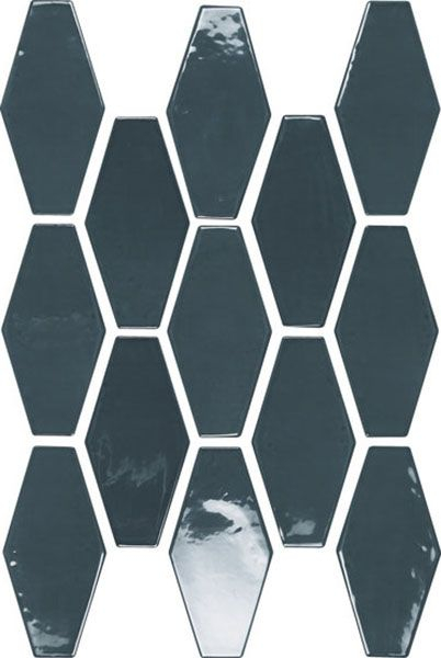 Настенная плитка HARLEQUIN NAVY 10x20 от APE Ceramica (Испания)