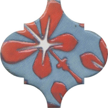 Декор Арабески Майолика орнамент (OS/A32/65000) 6.5x6.5 от Kerama Marazzi (Россия)