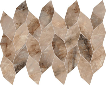 Мозаика Marvel Diva Amethyst Mosaico Twist Lapp. (AYEA) 27.6x35 от Atlas Concorde (Италия)