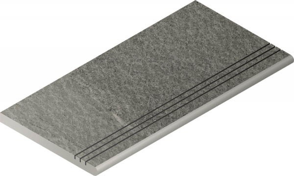 Фронтальная ступень CONTEMPORA X2 CARBON GRADINO ROUND GRIP (620040000028) 30x60 от Italon (Россия)