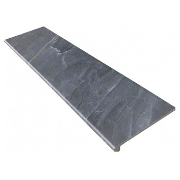 Фронтальная ступень Tibet Anti-Slip Rect. Antracita 31.5x120 от Gres de Aragon (Испания)