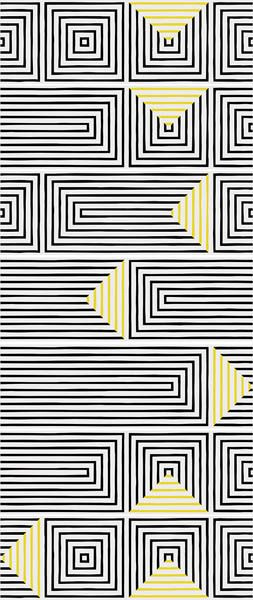 Настенная плитка Inuit Sasak-7 Black 25x75 от Vives Ceramica (Испания)