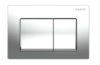 Кнопка смыва Aquatek Small TDI-0000005 хром