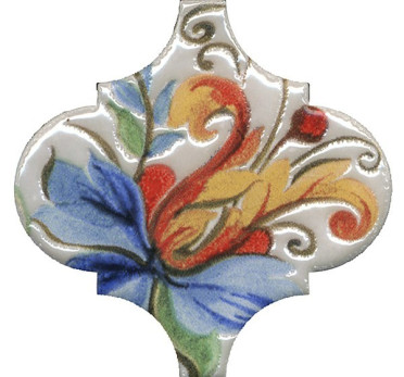 Декор Арабески Тоскана 4 глянцевый (VT/A580/65000) 6.5x6.5x0.7 от Kerama Marazzi (Россия)