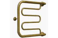 Полотенцесушитель водяной 600x500 Ника Econ ПМ 60/50 бронза