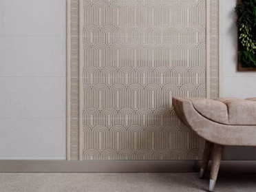 Бордюр Карандаш Безана PFH003R серый светлый обрезной 2x25 от Kerama Marazzi (Россия)