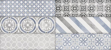 Настенная плитка Nordic рельеф многоцветный (NBG451D) 20x44 от Cersanit (Россия)