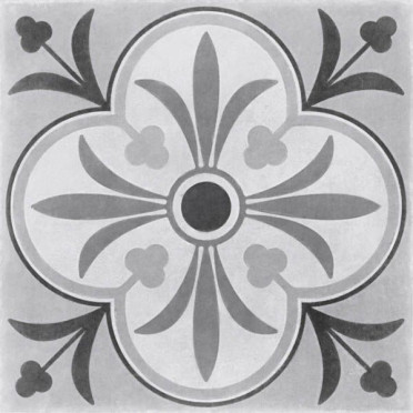 Керамогранит Motley крупный узор серый (C-MO4A093D) 29.8x29.8 от Cersanit (Россия)