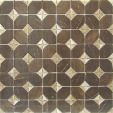 Керамогранит Iliada-PR Marron 43.5x43.5 от Vives Ceramica (Испания)