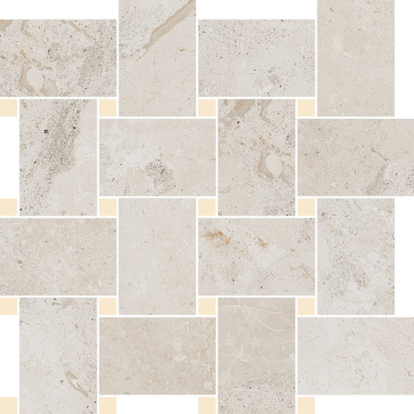 Декор Karnis Contrasti Ivory Matt con Tozz. Oro (94145) 30x30 от Cerdomus (Италия)