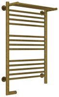 Полотенцесушитель электрический 800x500 Сунержа Богема + с полкой 05-5206-8050 бронза