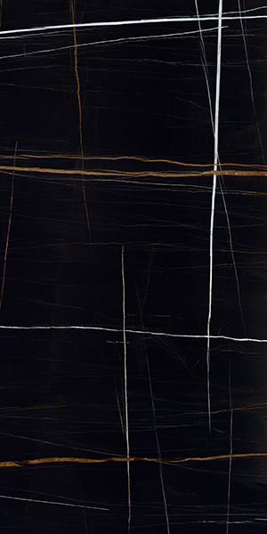 Керамогранит BOOKMATCH SAHARA NOIR B POLISHED 160x320x0.6 от Ascale (Испания)