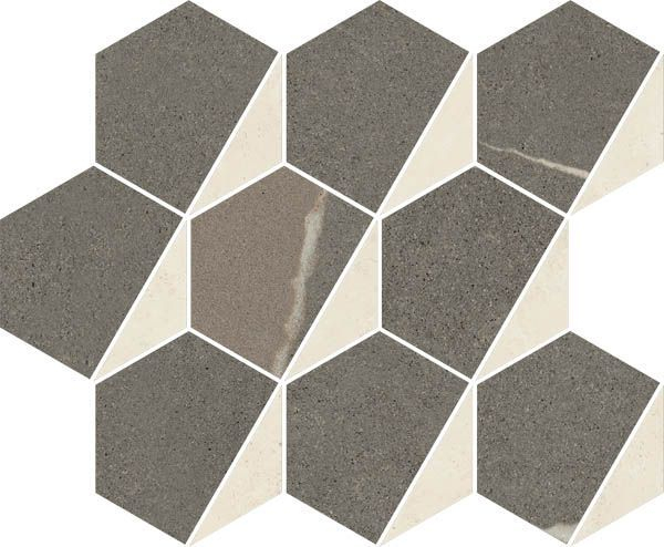 Мозаика METROPOLIS MOSAICO HEXAGON WARM (620110000160) 25.4x31 от Italon (Россия)