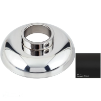 Отражатель декоративный н/ж Сунержа 1/2" матовый чёрный 31-1028-0001 (31-1028-0001)