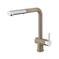 Смеситель для кухни с выдвижной лейкой Paini Cox HD72566CR1KM