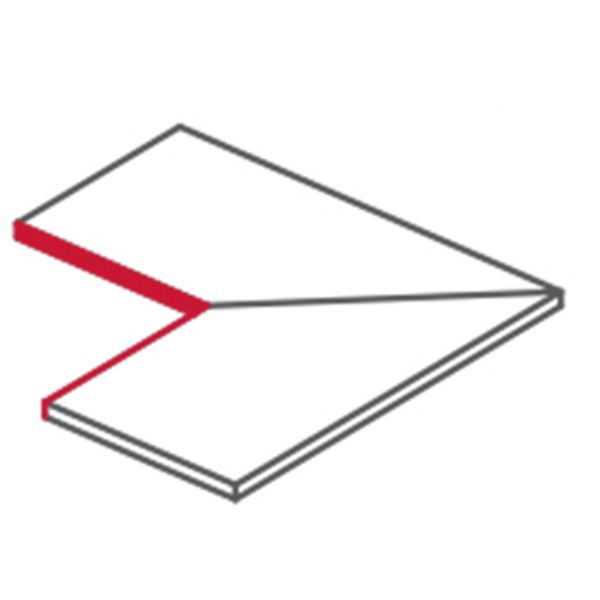 Спецэлемент SHALE TAUPE ANGOLARE INTERNO ASSEMBLATO 45° (Compl. 2pz)(SL06AI6A) 30x60 от Italgraniti (Италия)