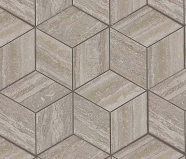 Мозаика Marvel Trav. Silver Mos. Esagono Lapp. ADVN 30x35 от Atlas Concorde (Италия)