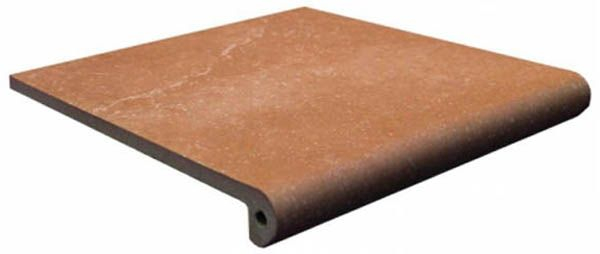 Фронтальная ступень PELDANO STONE BROWN 33x33 от Exagres (Испания)