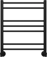 Полотенцесушитель водяной 500x600 Aquatek Поларис AQ KO0760BL черный