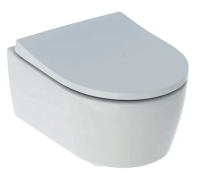 Унитаз подвесной с сиденьем микролифт Geberit iCon 500.814.00.1 безободковый