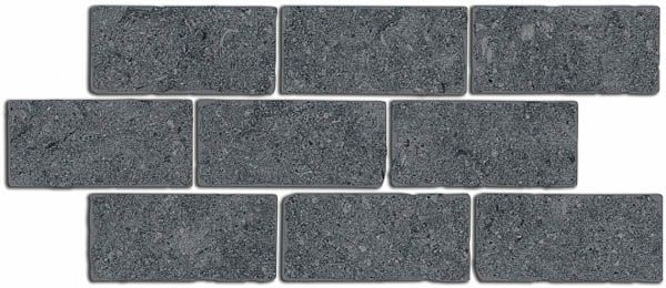 Бордюр Роверелла BR021 серый темный мозаичный 34.5x14.7 от Kerama Marazzi (Россия)