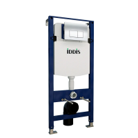 Инсталляция для подвесного унитаза Iddis Optima Home OPH00GCi32K комплект с клавишей OPH10G0i77