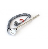 Тэн для полотенцесушителя Двин 300 Вт кабель с вилкой хром МР (4627201607362)