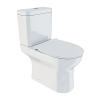 Унитаз-компакт с сиденьем микролифт Iddis Drum DRU2DSEi24 безободковый