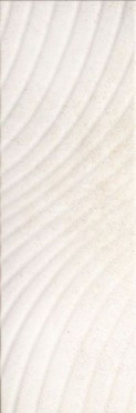 Настенная плитка Сонора3 тип1 декор светло-бежевый волна 25x75 от Керамин (Беларусь)