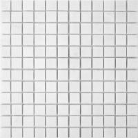 pixmosaic PIX 295 Thassos, чип 23x23 мм, сетка 305х305x6 мм, Полированная