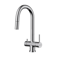 Смеситель для кухни с выдвижной лейкой Omoikiri Akita-S-C 4994330 хром