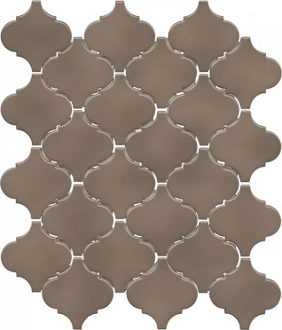 Мозаика Арабески Марокко коричневый тёмный глянцевый (KM2630M0010N) 26x30x0.7 26x30x0.7 от Kerama Marazzi (Россия)