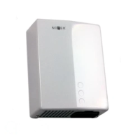 Сушилка для рук NOFER BIG FLOW EVO белый 01481.W (01481.W)