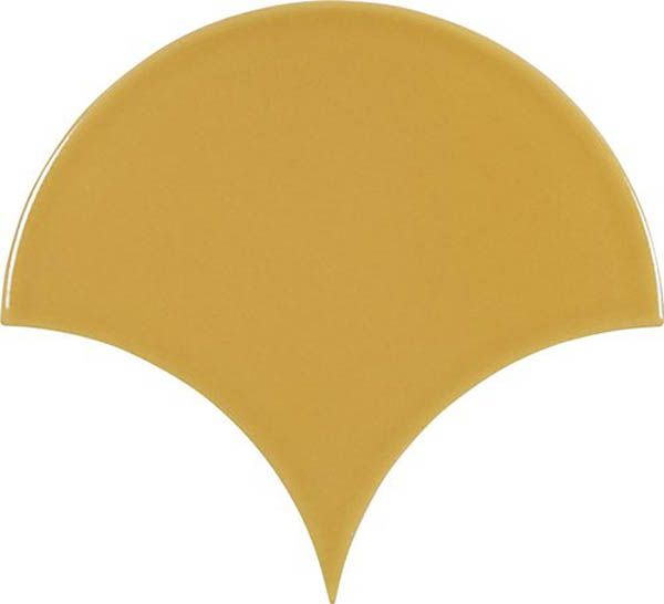 Настенная плитка Escamas Dynamic Mostaza 15.5x17 от APE Ceramica (Испания)