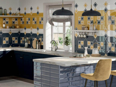 Вставка Алмаш желтый (DC/B33/SG9174) 4.9x4.9x8 от Kerama Marazzi (Россия)