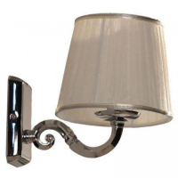 Светильник Aquaton 3013/M/CR 1AX016SVXX000 цвет хром, плафон белый