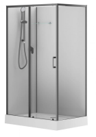 Душевая кабина Aquanet Passion EVO 120L Black 120x80 00282012