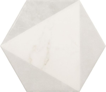 Напольная плитка CARRARA Hexagon Peak (23102) 17.5x20 от Equipe Ceramicas (Испания)