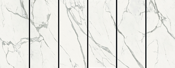 Керамогранит Marble Experience STATUARIO LUX VC SQ. 6MM (MBV1XPA) 120x280 от Italgraniti (Италия)