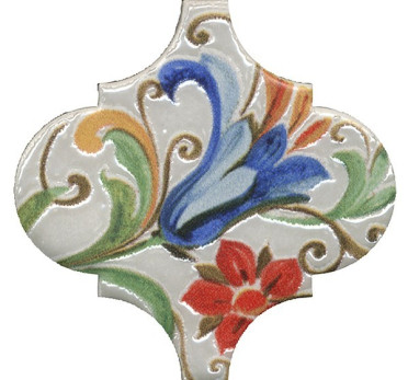 Декор Арабески Тоскана 5 глянцевый (VT/A581/65000) 6.5x6.5x0.7 от Kerama Marazzi (Россия)