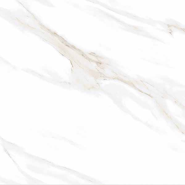 Керамогранит Calacatta Clarity Gold белый Полированный 80 80x80 от Ceradim (Индия)