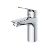 Смесители BelBagno DUE Смеситель для раковины без донного клапана, хром DUE-LVM-CRM-W0