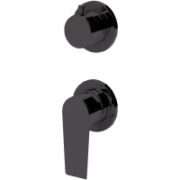 Смеситель для душа Cezares Nautic NAUTIC-VDIM3-M-NOP на 3 выхода, встраиваемый, черный