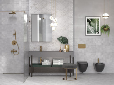 Настенная плитка Bosco Verticale серый (BVU091D) 25x75 от Mei (Германия)