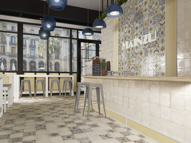 Настенная плитка MAIOLICA BIANCO 20x20 от Mainzu (Испания)