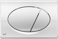 Кнопка смыва AlcaPlast Basic M71 серебро