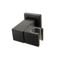 Шланговое подключение с держателем для душа Paini черный