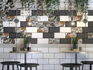 Бордюр Карандаш Граффити PRA001 белый 2x20 от Kerama Marazzi (Россия)